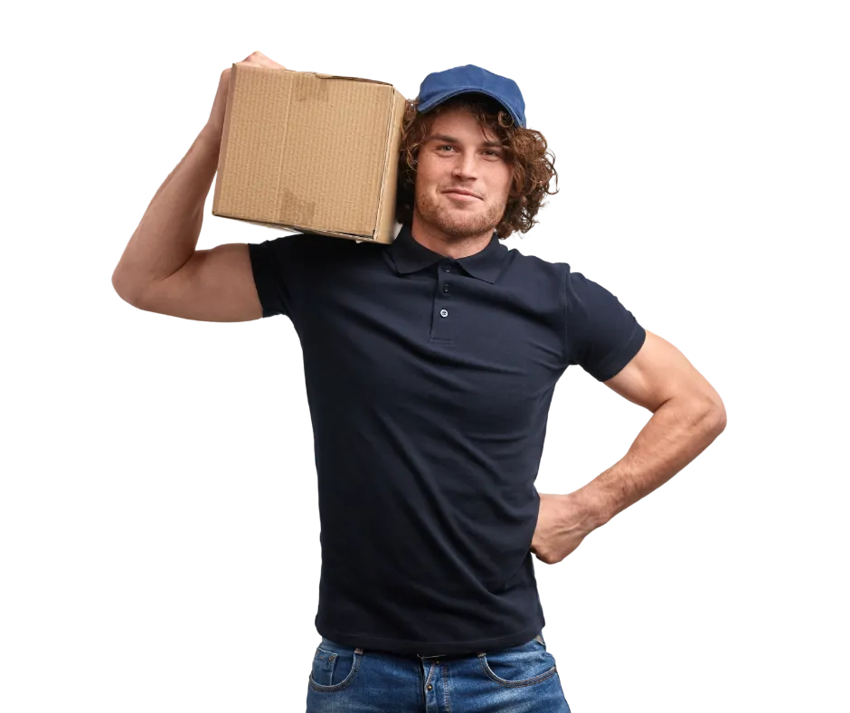guy with box